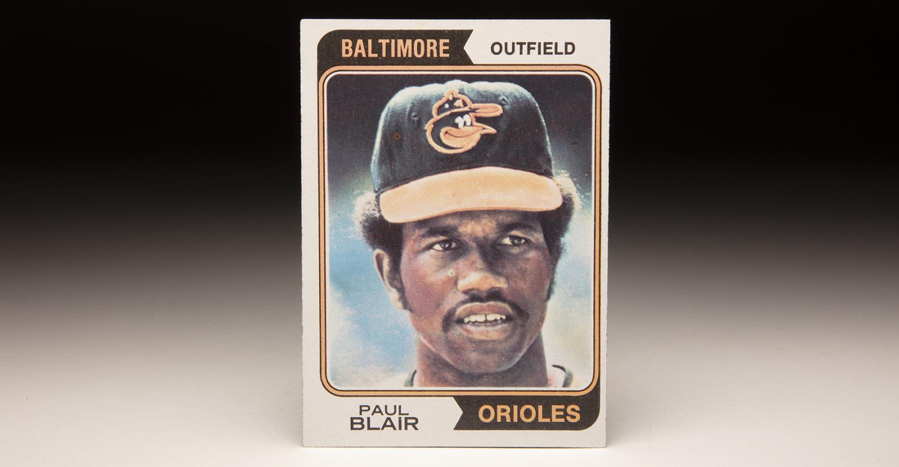 #CardCorner: 1974 Topps Paul Blair | Baseball Hall of Fame